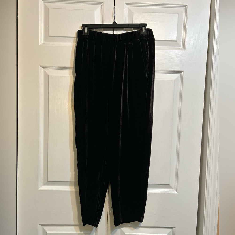 Eileen Fisher Black Ankle Pants